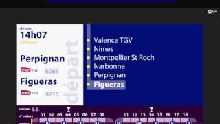 Annonce SNCF TGV Figueras amp Perpignan FRES [upl. by Fezoj]