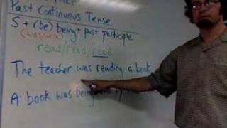 Passive Voice Past Continuous Tense [upl. by Yrok198]