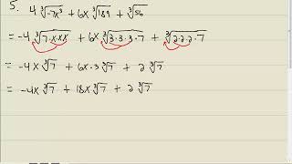 Southwestern College  MASC105  Adding Subtracting and Multiplying Radical Expressions [upl. by Yojal]