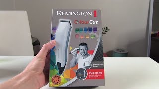 Remington ColourCut Hair Clipper UNBOXING Remington HC5035 [upl. by Hanford]