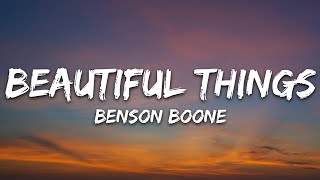 Benson Boone  Beautiful Things Lyrics [upl. by Leamhsi]