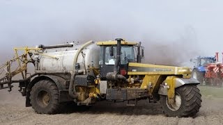 Protamylasse uitrijden met Terra Gator 9103  Trekkerweb [upl. by Nayd288]