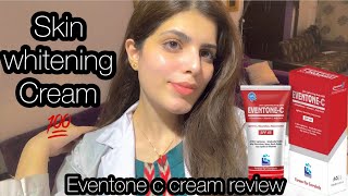 Winter care medicated whitening cream  eventone c cream Hitone whitening cream  Dr review [upl. by Ymmit]