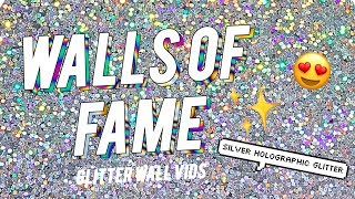 WALLS OF FAME ✨✨ Silver Glitter Paint Additive [upl. by Iteerp]