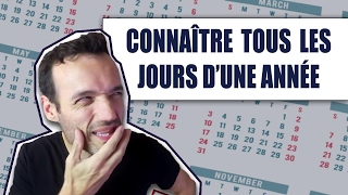 Comment connaître le jour de la semaine dune date [upl. by Assylla]