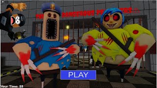 Barry EXE vs JOY EXE  The Ultimate Showdown roblox scaryobby robloxstory games [upl. by Aynatal502]