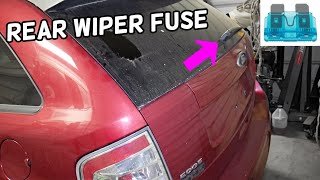 EASY Fix for Ford Windshield Wipers that wont Turn OFF [upl. by Anaihs]