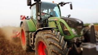 Fendt 724 Vario  Kuhn Cultimer 300 [upl. by Aicatsanna]