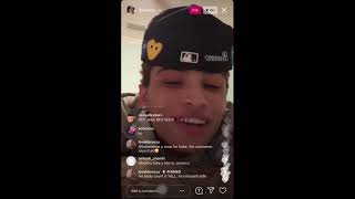 kbreeezo instagram live [upl. by Llehsyar]