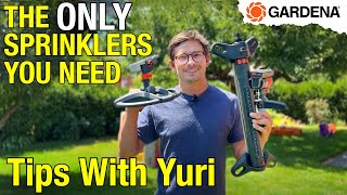 Gardening Tips with Yuri  Episode 5  GARDENA Sprinklers For Every Task [upl. by Nostaw]