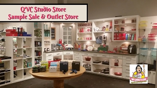 QVC Studio Store Sample Sale and Outlet Store  Amy Learns to Cook [upl. by Mahoney]