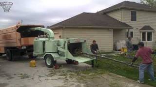 2002 Woodmans Chipper Demo 1 [upl. by Uy]