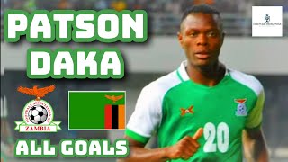 Patson Daka  All Goals for Zambia So Far [upl. by Yenolem232]