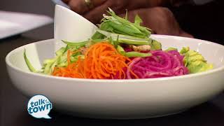 How to Put Together California Pizza Kitchens Bahn Mi Power Bowl [upl. by Sigismond321]