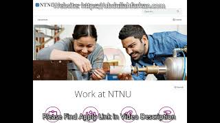 6 Postdocs 21 PhD positions at NTNU NorwayHigh Salary and stipend [upl. by Fredette]