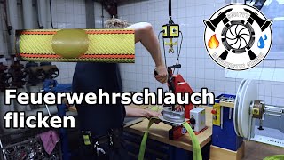 Feuerwehrschlauch flicken [upl. by Mayer374]