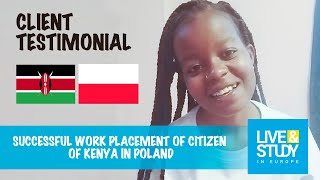 Citizen of Kenya in Poland  Polish Voivode Work Visa Received Job Vacancy Filled [upl. by Barram]