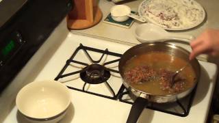 How to cook Cube Steak and Brown Gravy with Onions   Cooking [upl. by Allin]