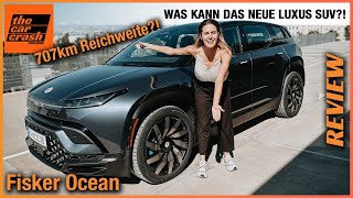 Fisker Ocean im Fahrbericht 2023 Was kann das NEUE Elektro SUV mit 707km Reichweite Review  Test [upl. by Clea]