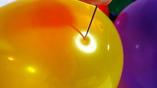 10 Creative Ways to Pop a Balloon [upl. by Yclehc356]