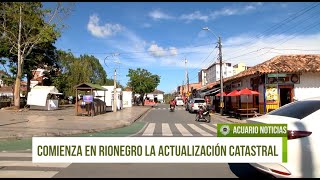 Comienza en Rionegro la actualización catastral [upl. by Ytsim]