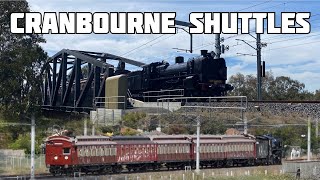 Steam Returns to Cranbourne after 14 Years Steamrail’s Dandenong to Cranbourne Shuttles  A2986 [upl. by Huai]