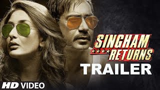 Official Singham Returns Theatrical Trailer  Ajay Devgn  Kareena Kapoor  Rohit Shetty [upl. by Nwahsem991]