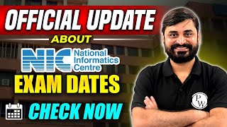 Big Update About NIC Exam Date 2023  NIC Recruitment 2023  Official Update [upl. by Ravilob]