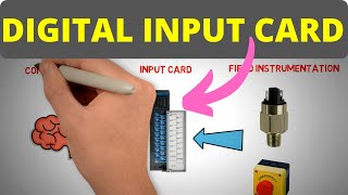 Digital Input Card  PLC Basics for Beginners  Part 3 [upl. by Nirak]