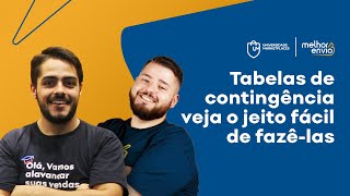 Tabelas de Contingências nos Marketplaces configuração rápida e fácil com o Melhor Envio [upl. by Egap]