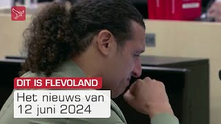 Dit is Flevoland van woensdag 12 juni 2024  Omroep Flevoland [upl. by Nwahsid719]