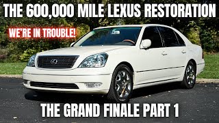 The 600000 Mile Lexus Restoration Grand Finale Part 1 [upl. by Atteloj]