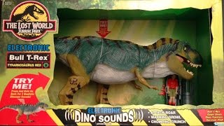 The Lost World Bull T Rex Kenner® Toy Review [upl. by Eciral]