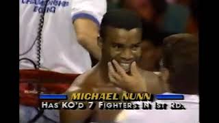 Michael Nunn vs Iran Barkley Full Fight [upl. by Preuss]