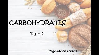 Oligosaccharides  Glycoproteins  Carbohydrates Part 2 Biochemistry  EnglishMalayalam [upl. by Ing]