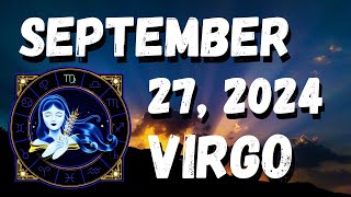 Virgo ♍ 💫 𝐘𝐨𝐮𝐫 𝐍𝐞𝐰 𝐋𝐢𝐟𝐞 𝐈𝐬 𝐎𝐩𝐞𝐧𝐢𝐧𝐠 𝐔𝐩 💫Horoscope For Today September 27 2024  Tarot [upl. by Milinda]