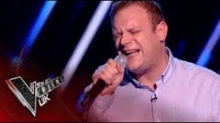 Jason Jones performs Pillowtalk Blind Auditions 1 The Voice UK 2017 [upl. by Jamie]