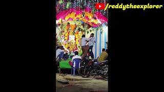 vinayakachavathi Dance Performance  Seshu Mama  ReddyTheExplorer kadapa [upl. by Shell40]