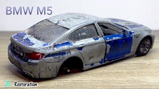 Restoration Abandoned BMW M5 Restore and Custom Diecast Model Cars  HT Restore [upl. by Nathanson748]