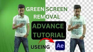 How to Remove Green Screen  Advance green screen tutorial  after effects tutorials [upl. by Oswald]