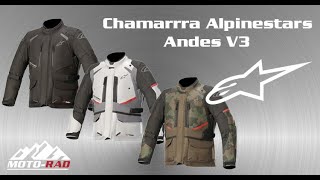 CHAMARRA ALPINESTARS ANDES V3 DRYSTAR [upl. by Irek385]