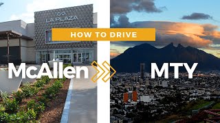 🚘 HOW TO DRIVE FROM MCALLEN TX TO MONTERREY 🚘 Tollway  DRIVING IN MEXICO [upl. by Nahtannhoj340]