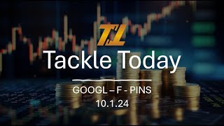 Tackle Today Stocks in the News  GOOGL  F  PINS [upl. by Yebot613]