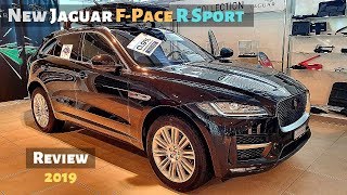 New Jaguar FPace R Sport 2019 Review Interior Exterior [upl. by Tterraj121]