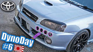 🇯🇵Big Turbo Starlet και άλλα TOYOTA στο DYNODAY 6 [upl. by Yates]