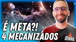 TFT  ORIANNA E SERAPHINE COM 4 MECANIZADOS GAMEPLAY EXPLICATIVA DE COMO JOGAR FLEX [upl. by Acire]