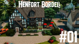 Henfort Bordell Sims 4 Speed Build 01 [upl. by Ecyle]