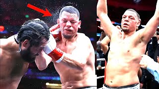 How did Nate Diaz Win Nate Diaz vs Jorge Masvidal [upl. by Anisamot]