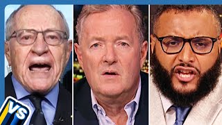 “Youre Defending a MONSTER” Mohammed Hijab vs Alan Dershowitz on IsraelHamas [upl. by Alarise726]