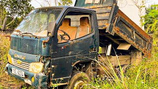 Dump Truck Restoration Project  P1  Restoration Of Extremely Old Dirty Diesel Engines [upl. by Pogah]